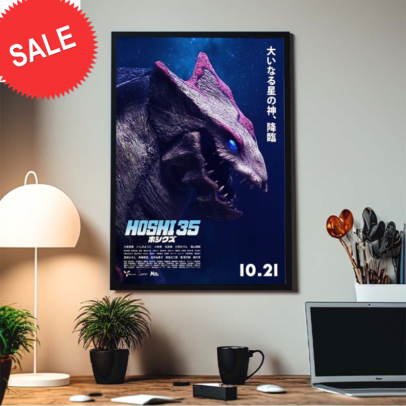 Hoshi 35 Limited Theatrical Release In Japan On October 21st Home Decor Poster Canvas.jpg