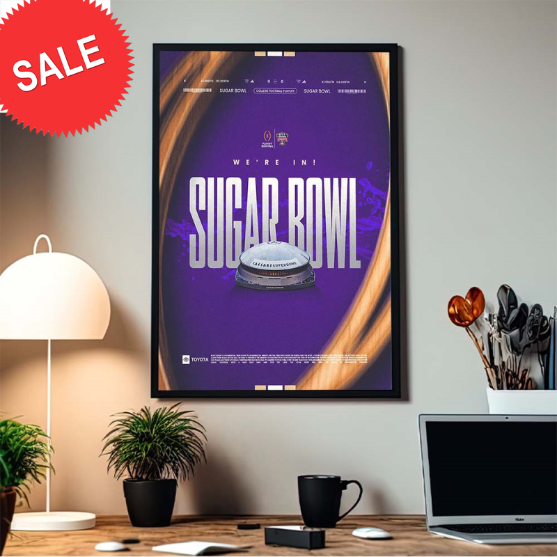 Congrats Washington Huskies Football We are In Sugar Bowl 2023 Home Decor Poster Canvas.jpg