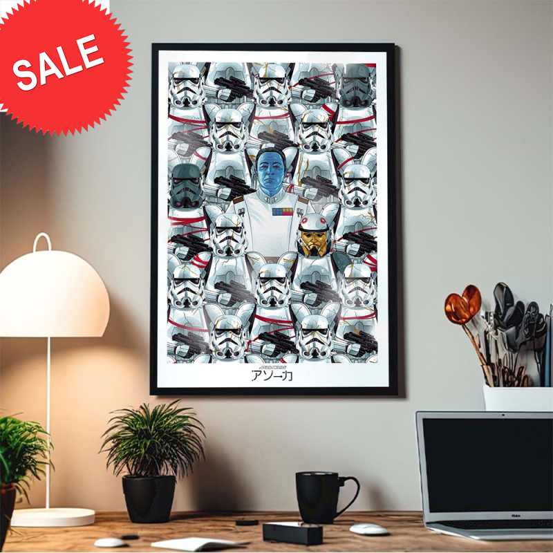 Star Wars Ahsoka Finale Heir To The Empire Thrawn Night Trooper Home Decor Poster Canvas.jpg