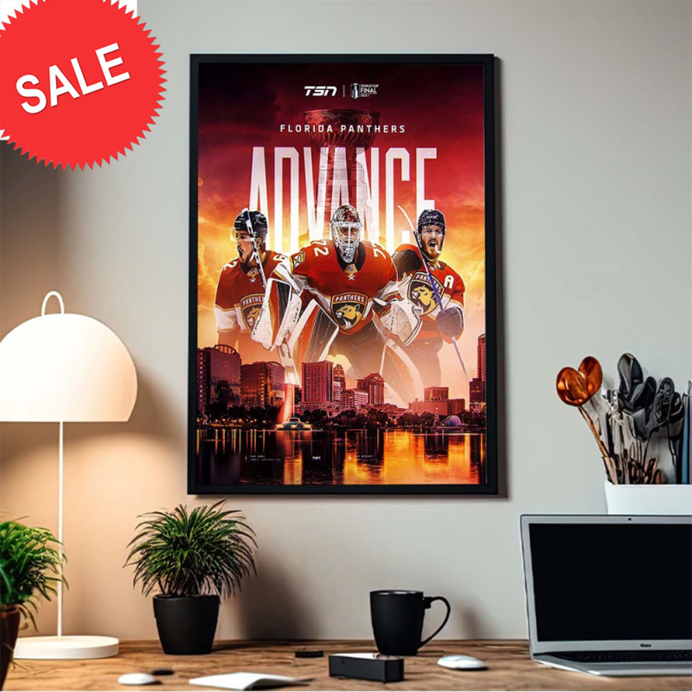 Celebrate Florida Panthers Have Advanced To The Stanley Cup Final Home Decor Poster Canvas.jpg