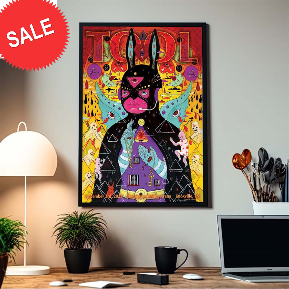 Tool Knoxvill TN Tonight At The Thompson Boiling Arena Nov 3rd 2023 Home Decor Poster Canvas.jpg