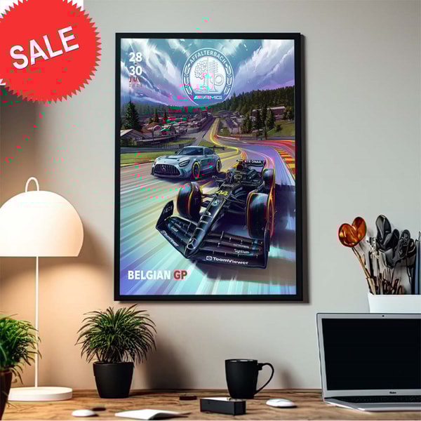 Mercedes AMG The Famous Spa-Francorchamps Affalterbach AMG Belgian GP Home Decor Poster Canvas.jpg