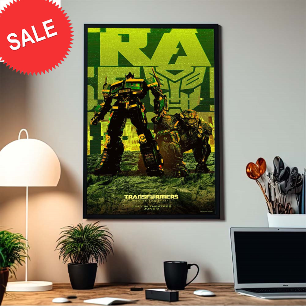 Transformers Rise Of The Beats Optimus Prime And Optimus Primal New Poster Home Decor Poster Canvas.jpg