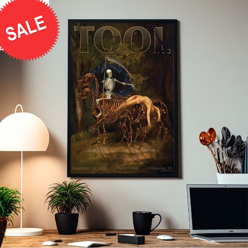 Tool Tonight In Milwaukee At Fiserv Forum On November 1st 2023 Exclusive Poster Canvas For Home Decor.jpg