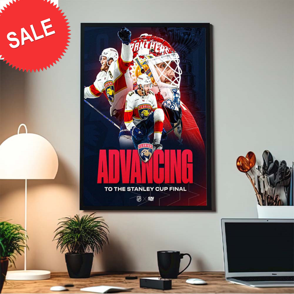 Florida Panthers Sweep The Carolina Hurricanes To Advance To The Stanley Cup Final Home Decor Poster Canvas.jpg