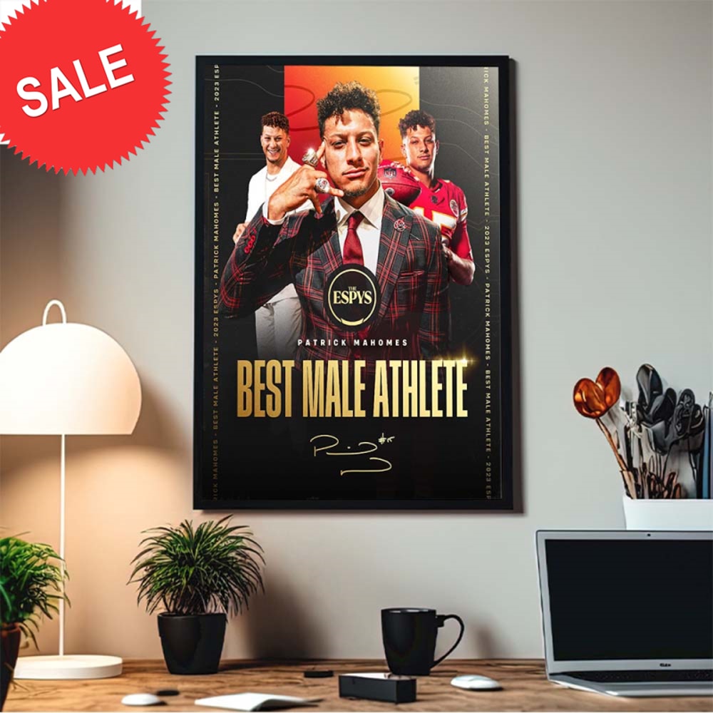Congratulations Patrick Mahomes From Kansas City Chiefs The Espys Best Male Athlete Home Decor Poster Canvas.jpg