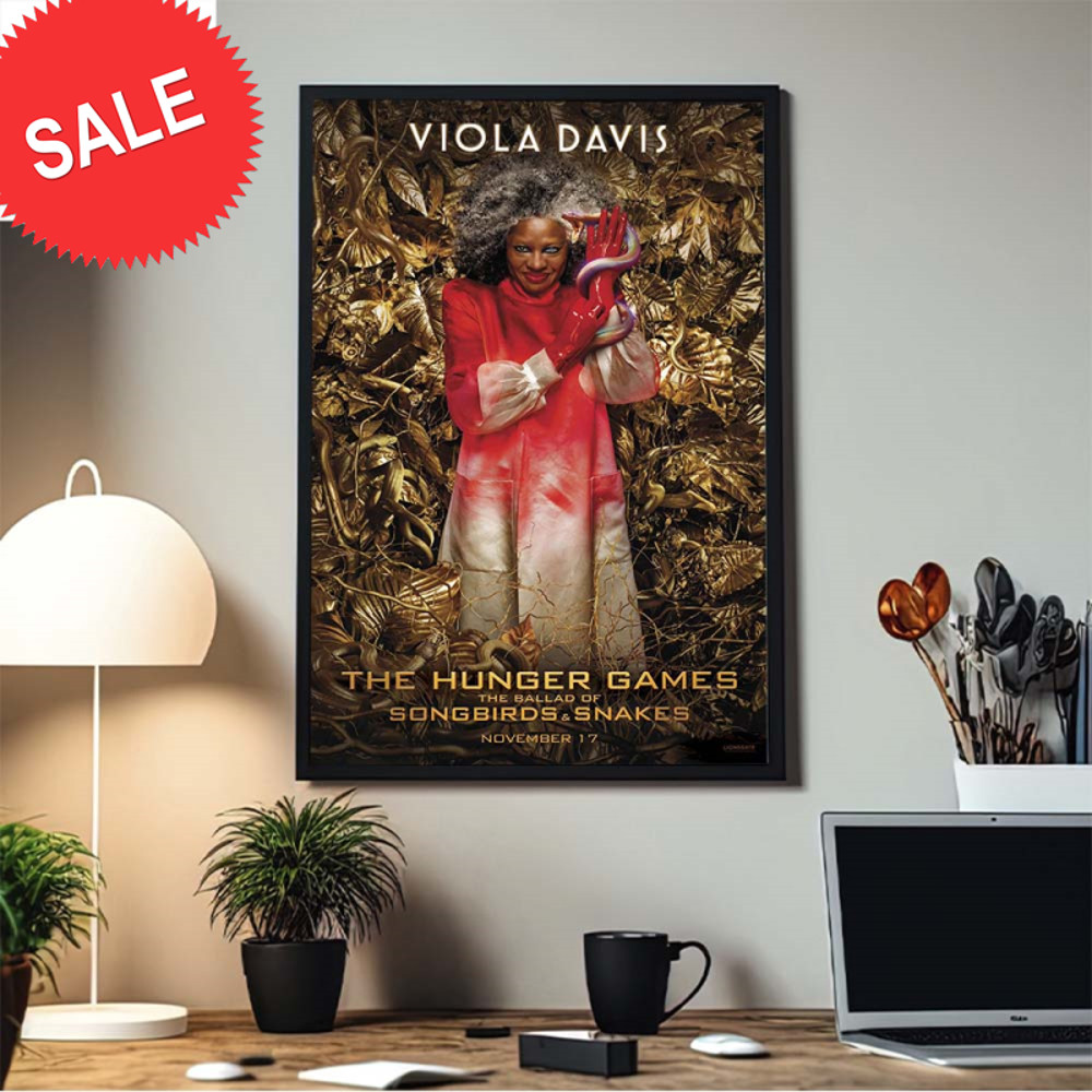 Viola Davis Stars As Volumnia Gaul In The Hunger Games The Balled Of Songbirds And Snakes Decor Poster Canvas.jpg