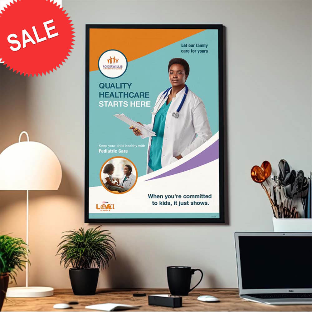 Loki Season 2 Hunter B-15 Roger Willis Children's Clinic Quality Healthcare Dedicated Workers Home Decor Poster Canvas.jpg