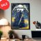 Metallica M72 World Tour North American Tour 2023 Los Angeles Exclusive Colorway Ver 1 Yellow And Blue Decor Poster Canvas.jpg