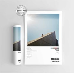 freudian-daniel caesar music album poster / high quality music cover print / a4 / a3 / a2 / a1