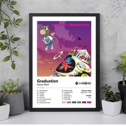 kanye west poster | graduation | kanye west playlist | graduation album | album cover poster | album cover | available-