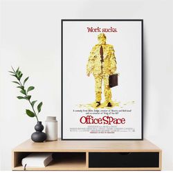 office space 1999 movie poster film print wall art print hd painting room decoration poster