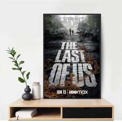 the last of us movie poster art room wall decor canvas poster