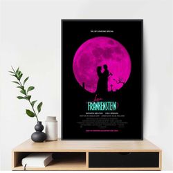 lisa frankenstein 2024 movie poster art room wall decor canvas poster gift