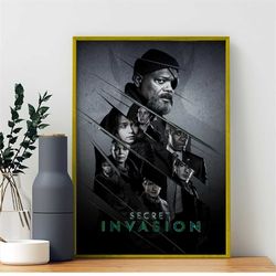 secret invasion new movie poster 2023 print cinema film