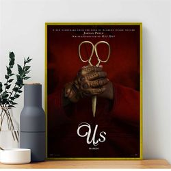 us movie poster print, room decor, movie art, gifts for him/her, movie print, art print