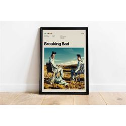 breaking bad poster - movie poster art home decor bedroom poster wall art film print classic movie poster classic films