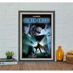 tales from the crypt demon knight movie poster, tales from the crypt demon knight (1995) movie poster, classic canvas cl