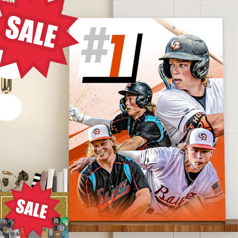 Jackson Holliday Top 1 In The Top 100 Prospects Home Decor Poster Canvas.jpg