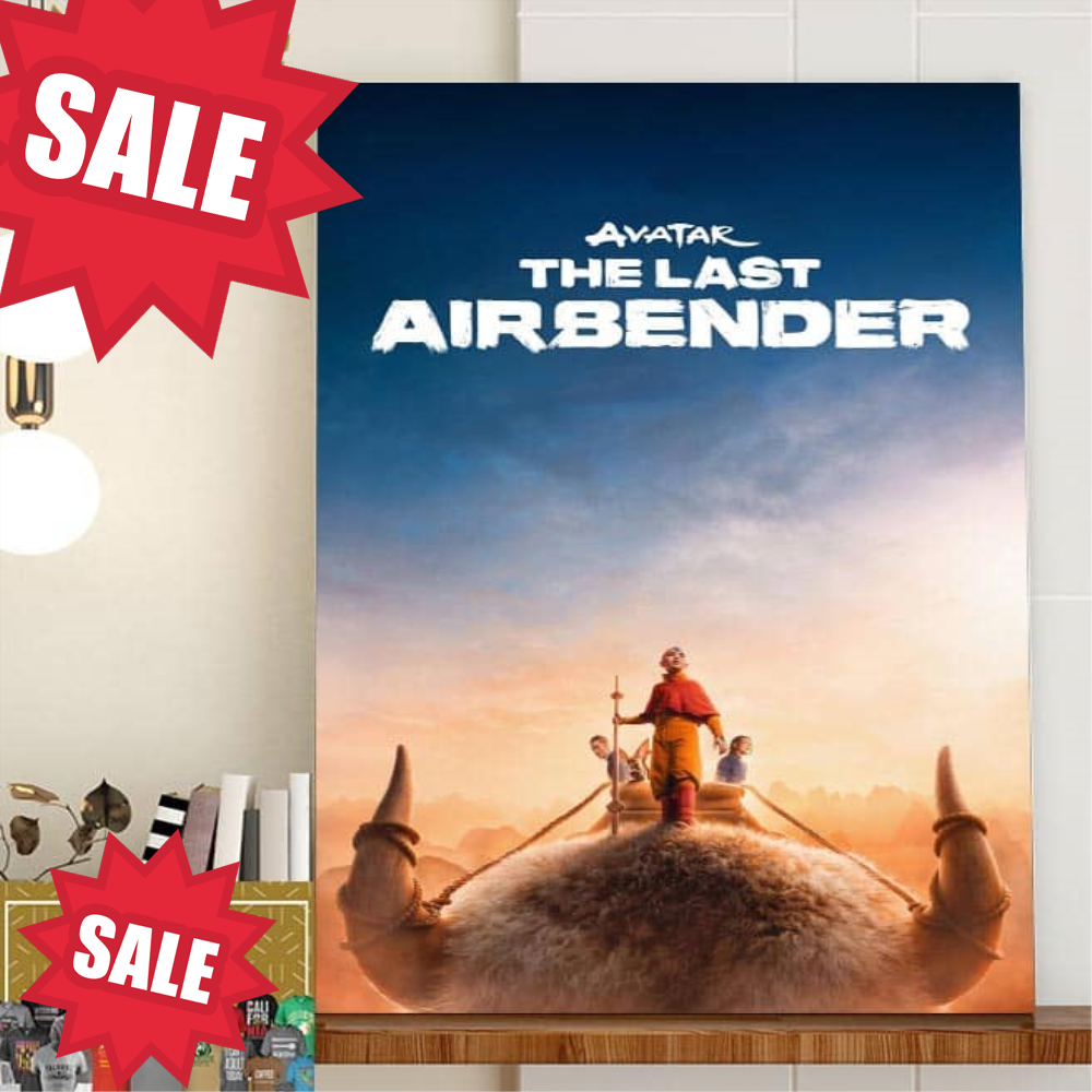 Avatar The Last Airbender 2024 on Netflix Teaser Poster Home Decor Poster Canvas.jpg