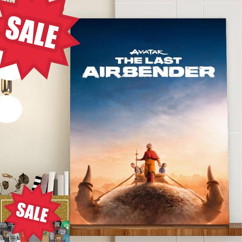Avatar The Last Airbender 2024 on Netflix Teaser Poster Home Decor Poster Canvas.jpg
