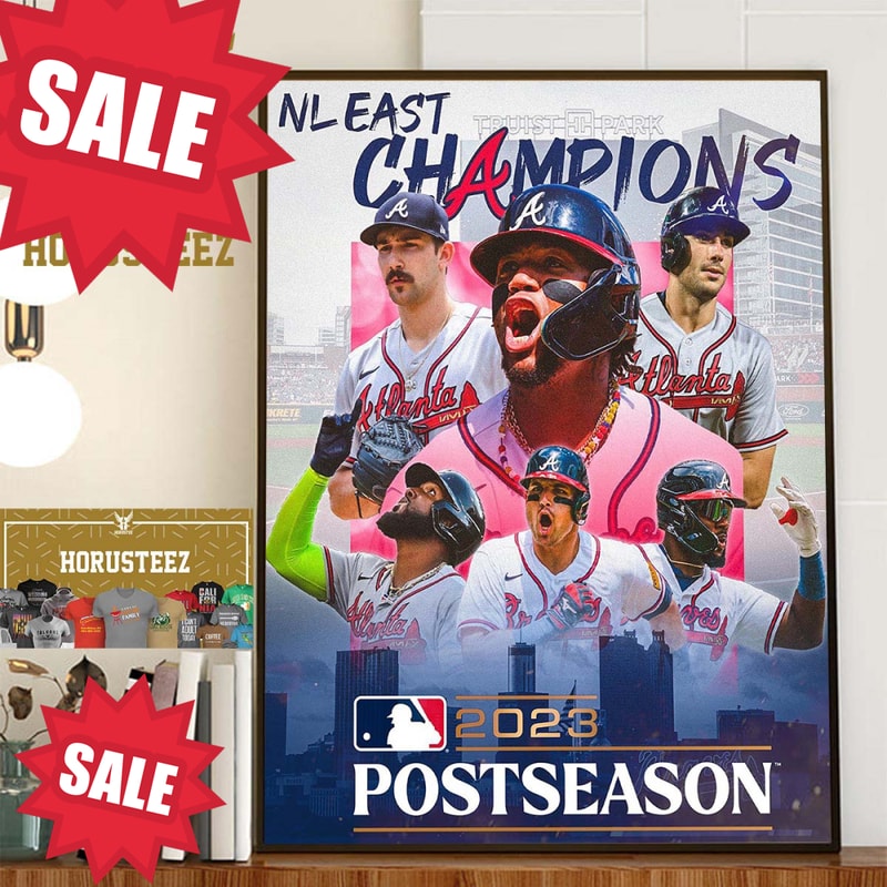 Congratulations Atlanta Braves Are 2023 NL East Champions Home Decor Poster Canvas.jpg
