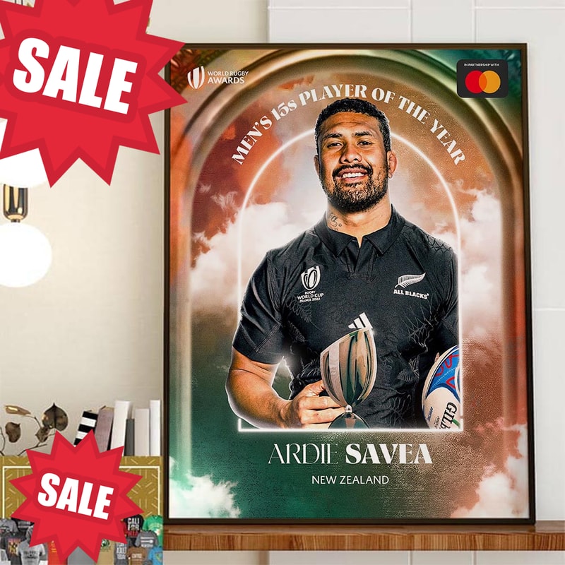 Ardie Savea Is The World Rugby Mens 15s Player Of The Year Home Decor Poster Canvas.jpg