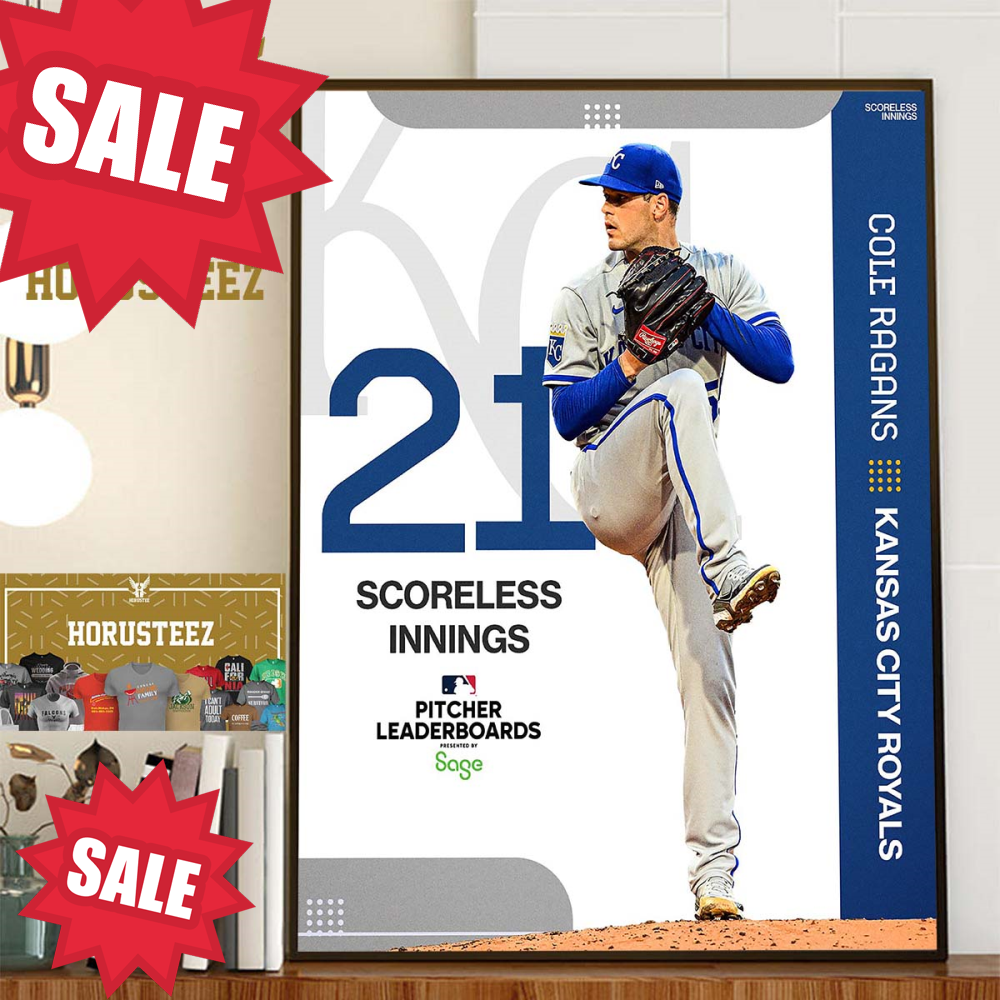 Cole Ragans Brings A 21-Inning Scoreless Streak To Toronto Home Decor Poster Canvas.jpg
