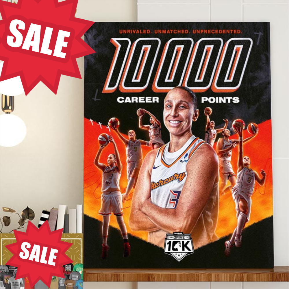 Diana Taurasi Becomes The First WNBA Player To Reach 10000 Points Home Decor Poster Canvas.jpg