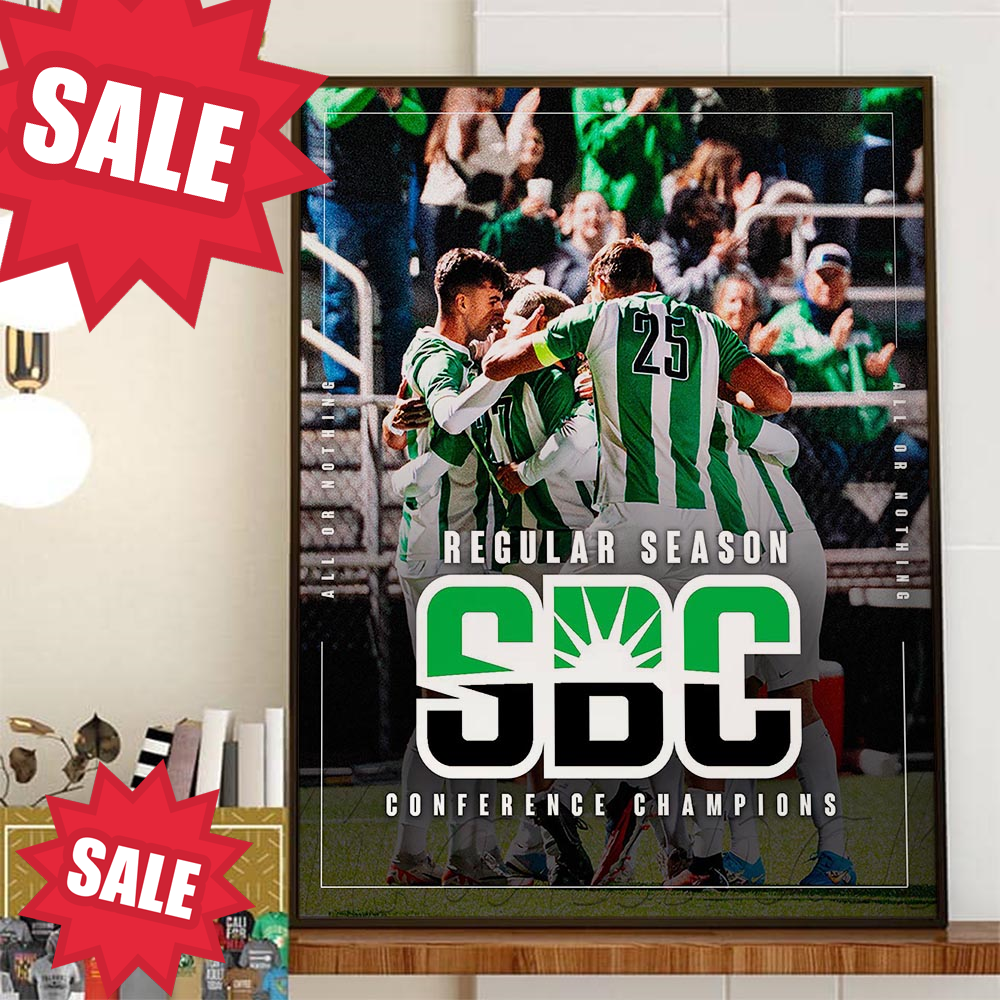 2023 Sun Belt Mens Soccer Regular Season Conference Champions Are Marshall Mens Soccer Home Decor Poster Canvas.jpg