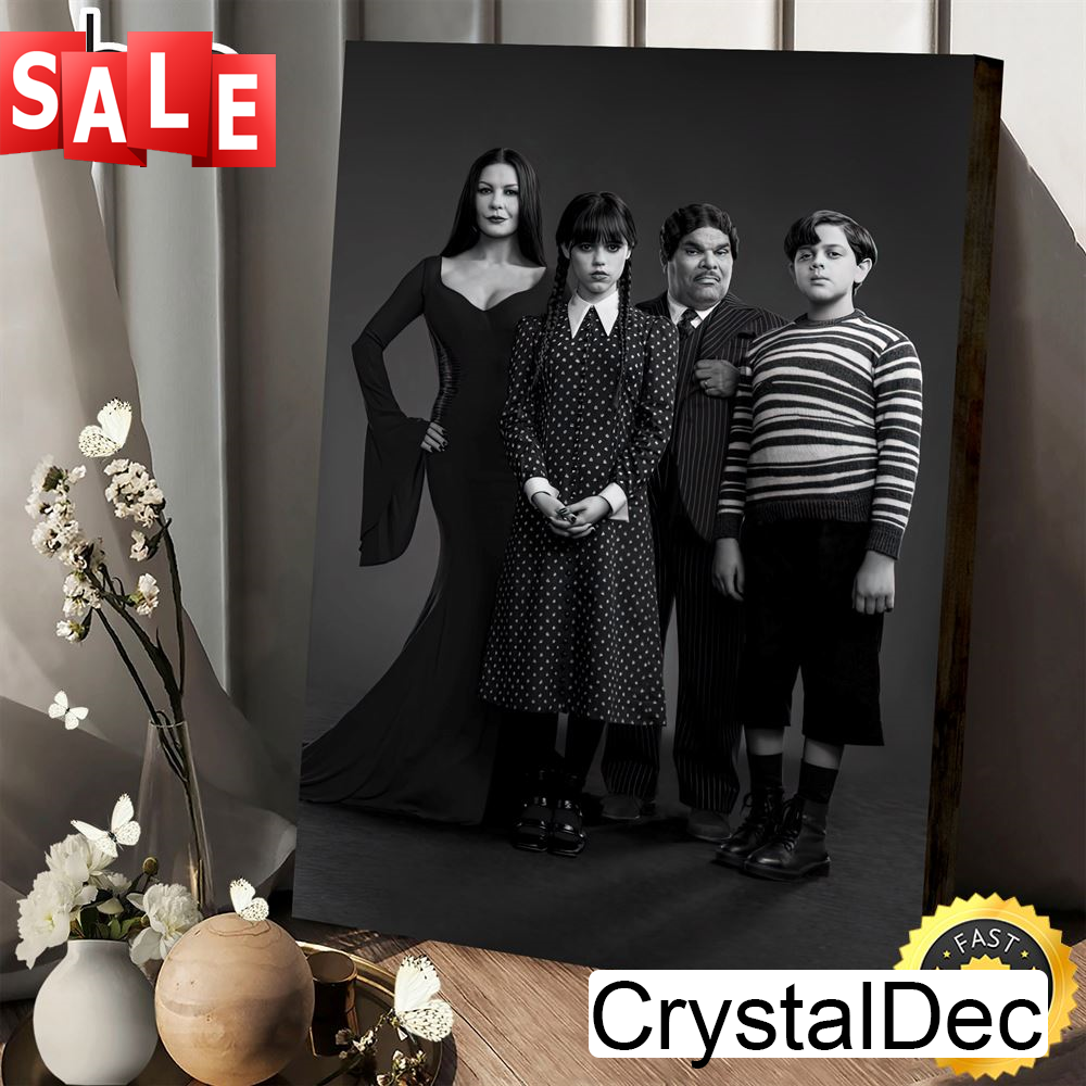 Addams Family 2022 Poster Canvas.jpg