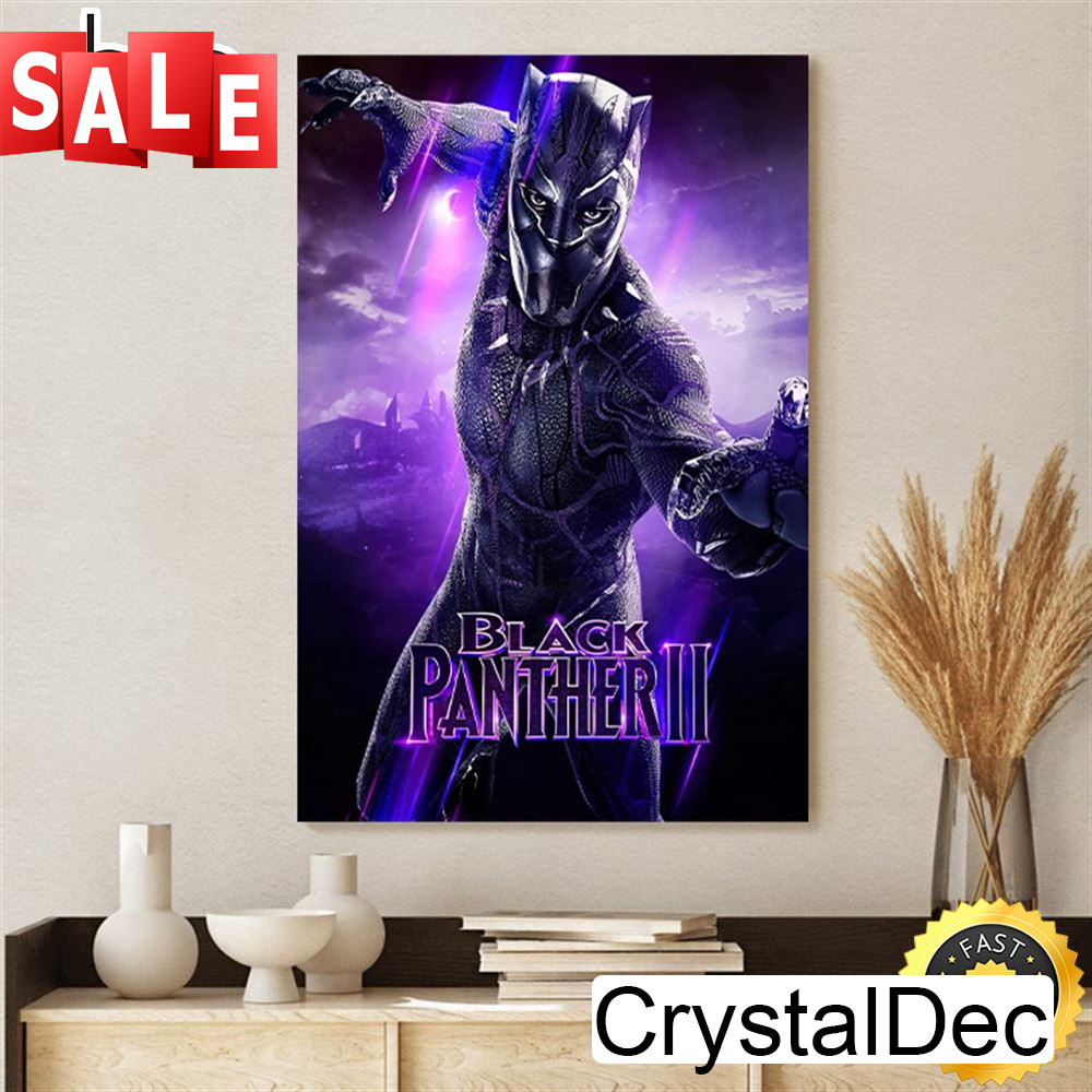 Black Panther 2 Marvel Poster Canvas.jpg
