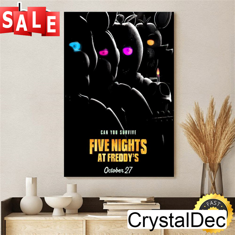 Five Night Freddy 2023 Canvas Poster.jpg