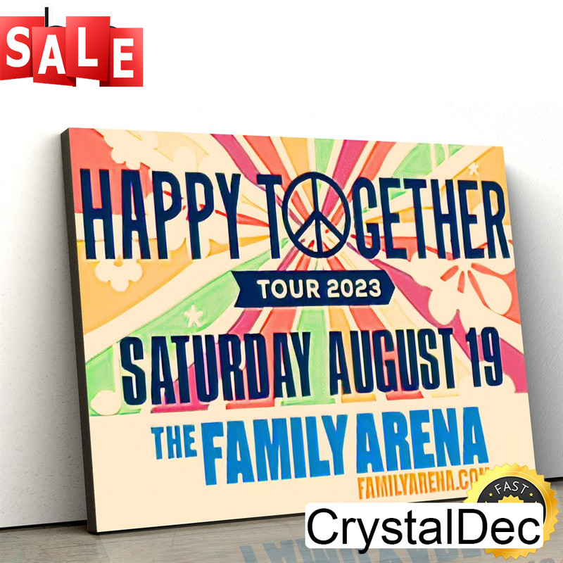 Happy Together 2023 Tour Poster Canvas.jpg