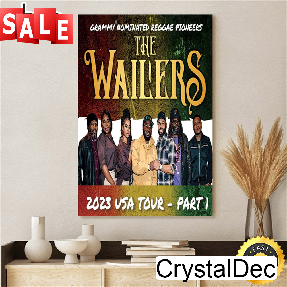 The Wailers 2023 Usa Tour Poster Canvas.jpg