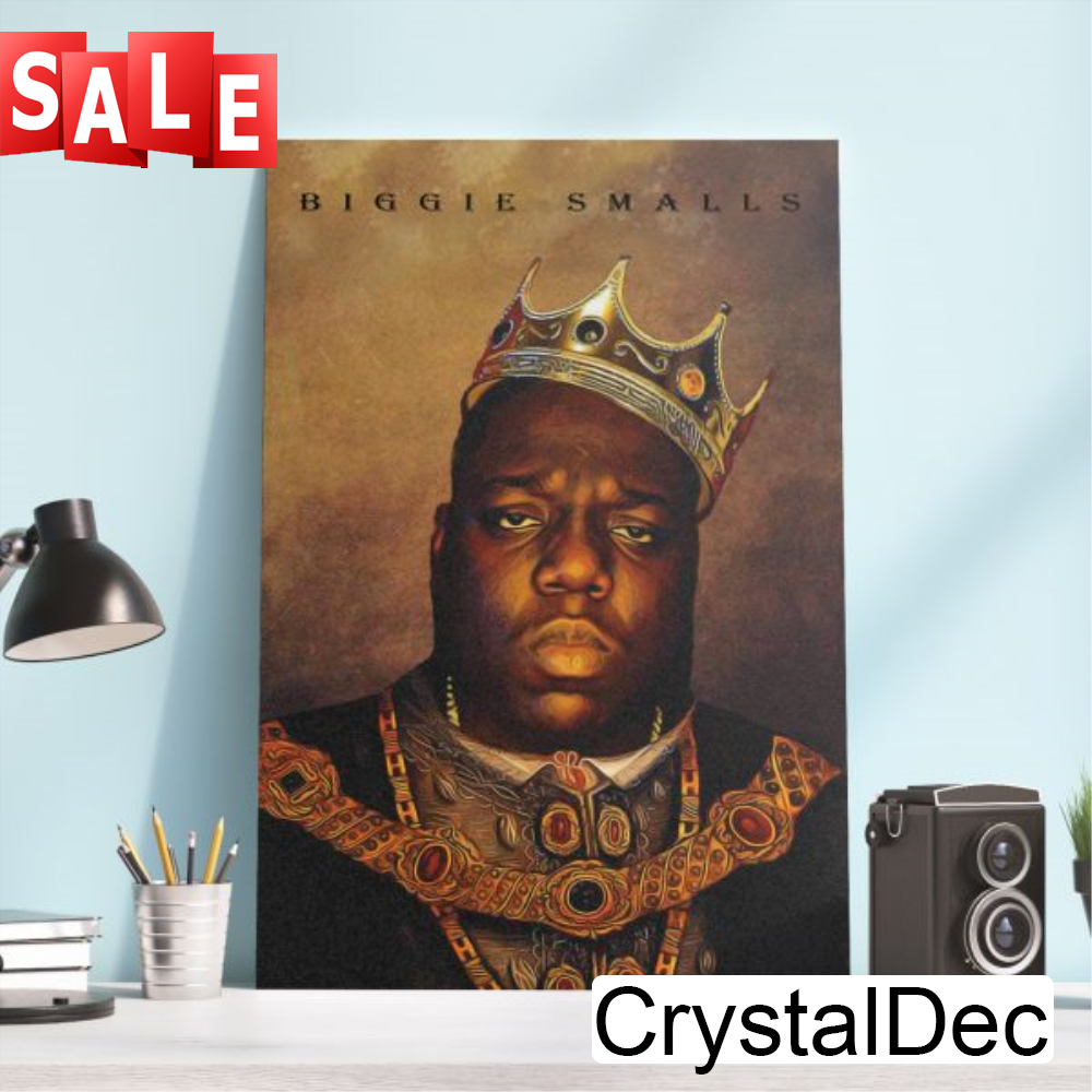 Biggie Hip Hop 80s Vintage Poster Canvas.jpg