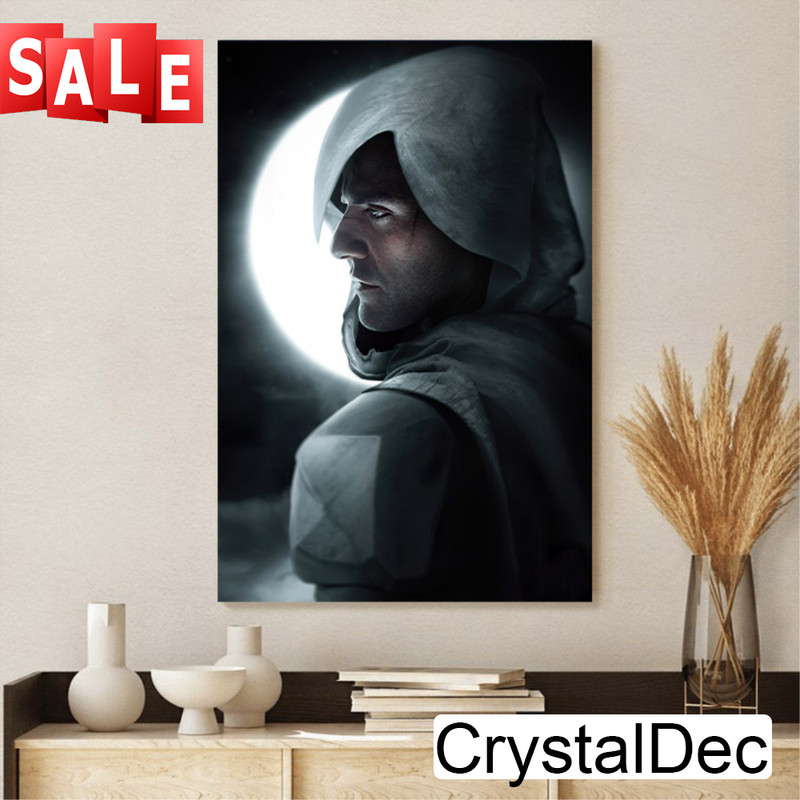Oscar Isaac as Moon Knight Canvas Poster.jpg