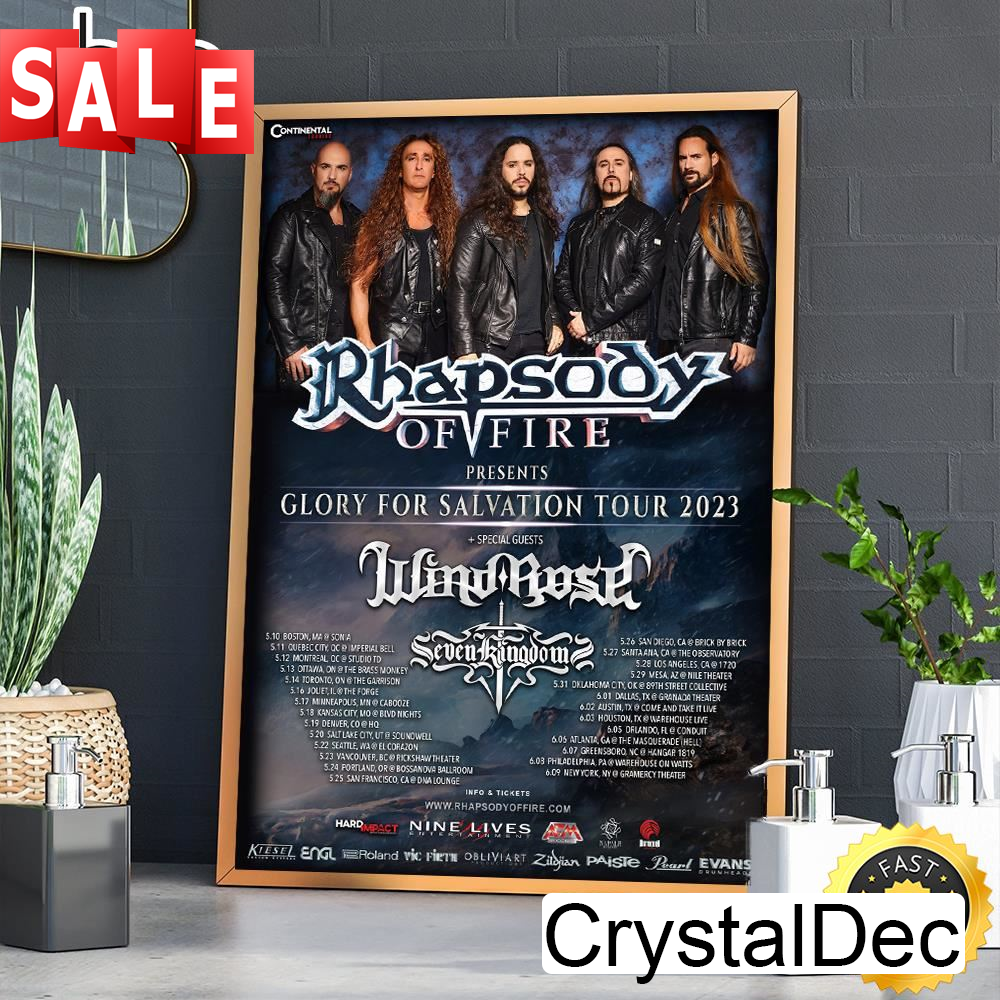 Rhapsody Of Fire Tour 2023 Poster Canvas.jpg