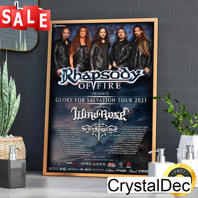Rhapsody Of Fire Tour 2023 Poster Canvas.jpg