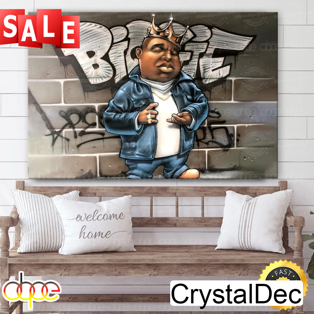 Biggie Smalls Graffiti Hip-hop 90s Canvas.jpg