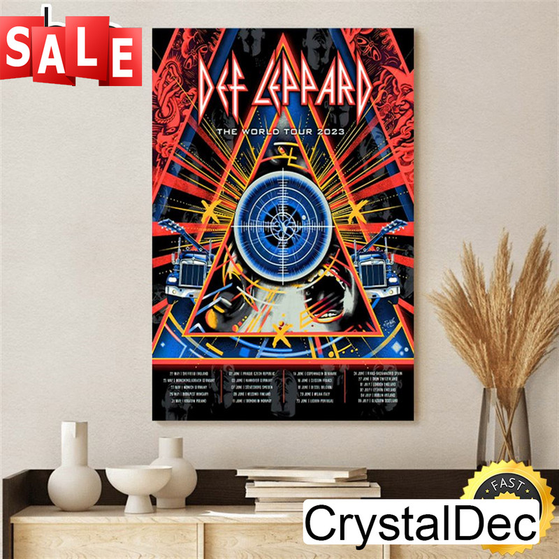 Def Leppard World Tour 2023 Poster Canvas.jpg