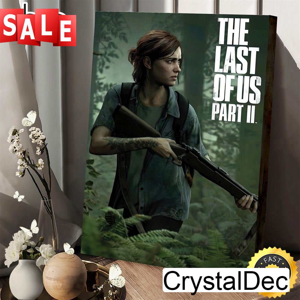 The Last Of Us 2 Ellie Poster Canvas Movie.jpg
