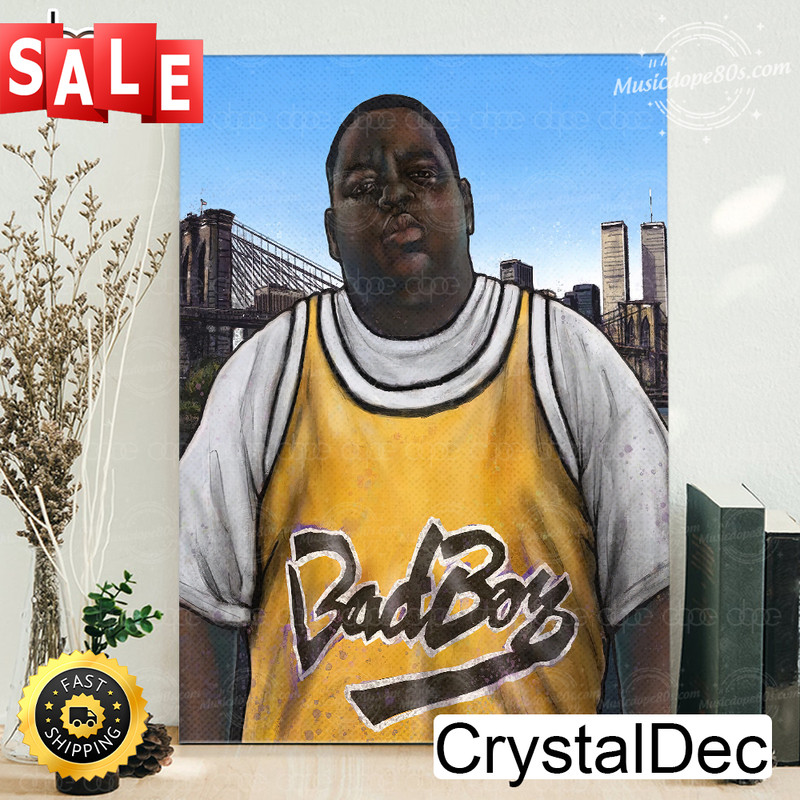 Biggie Smalls Retro 72 Bad Boy Jersey Canvas.jpg