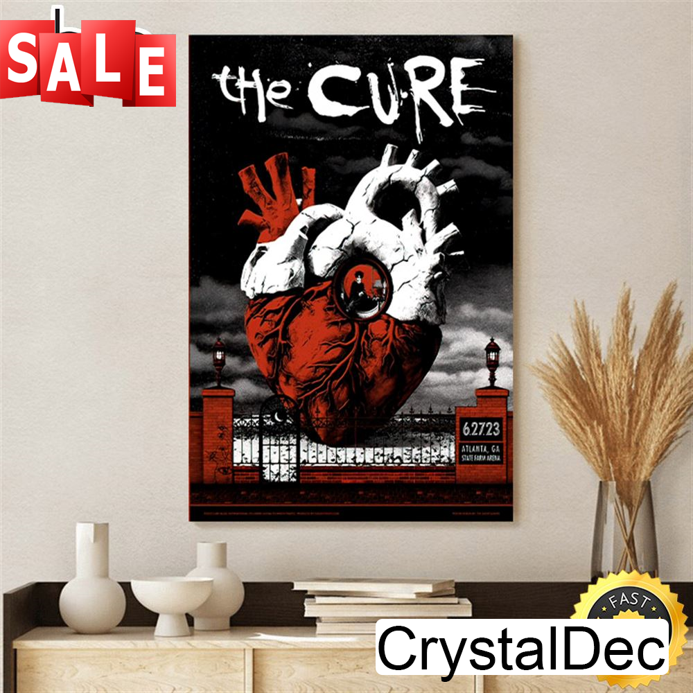 The Cure Tour 2023 For Atlanta Poster Canvas.jpg