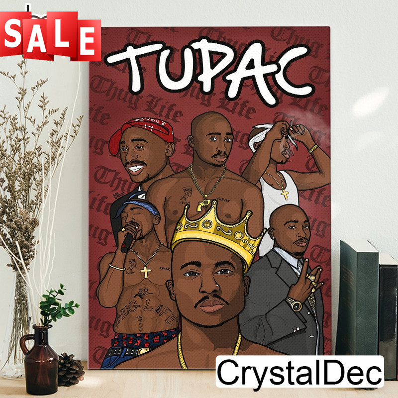 Tupac Shakur Thug Life Hip-hop Poster Canvas.jpg
