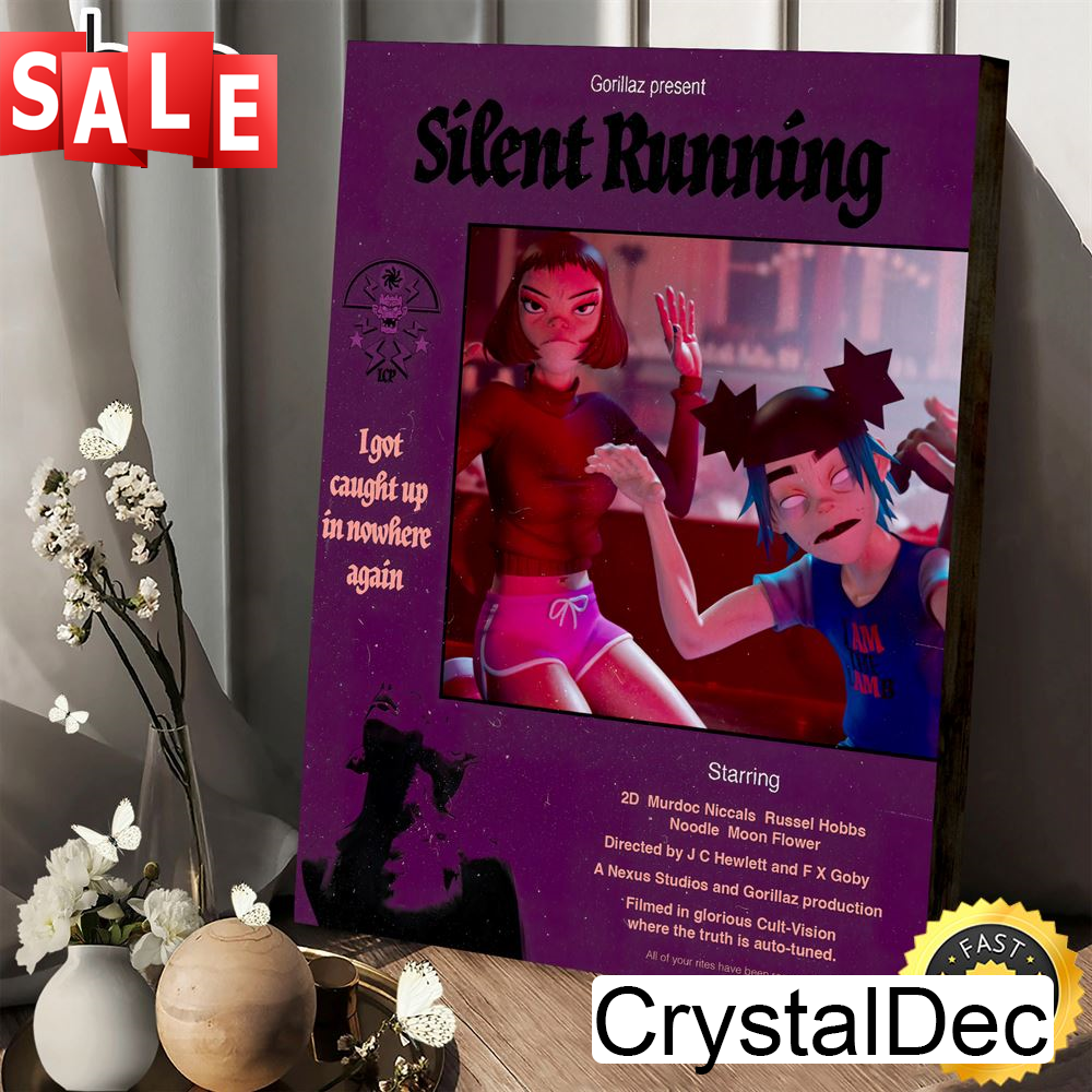 Gozillaz Present Silent Running Canvas Poster.jpg