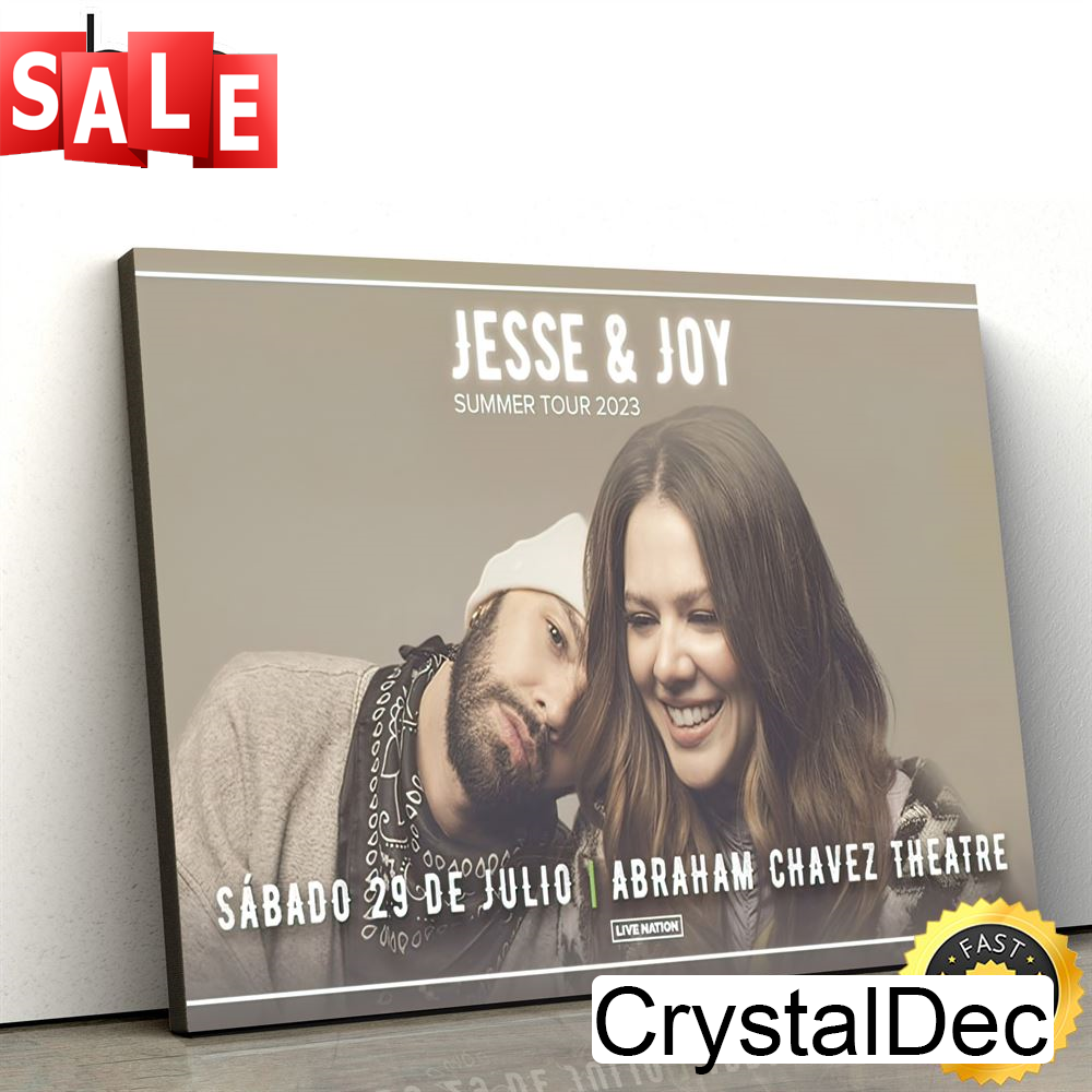 Jesse & Joy Us The Tour 2023 Poster Canvas.jpg