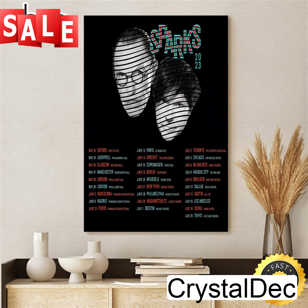 Sparks Announce 2023 World Tour Poster Canvas.jpg