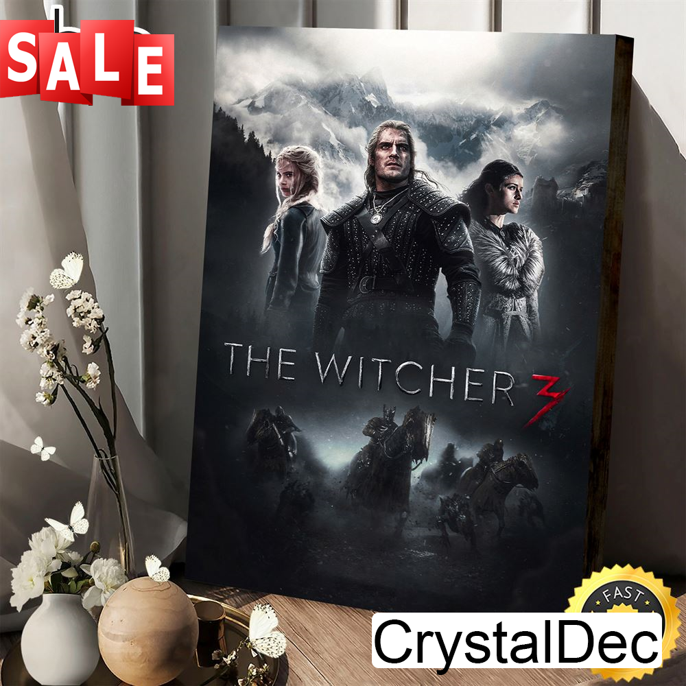 The Witcher Series 3 Movie 2023 Poster Canvas.jpg