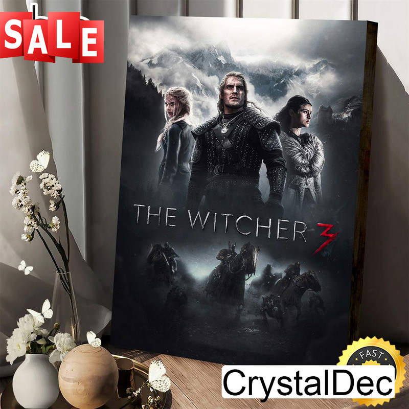 The Witcher Series 3 Movie 2023 Poster Canvas.jpg